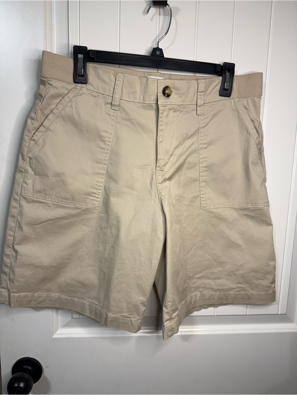 Lee Women's Beige Cargo Shorts